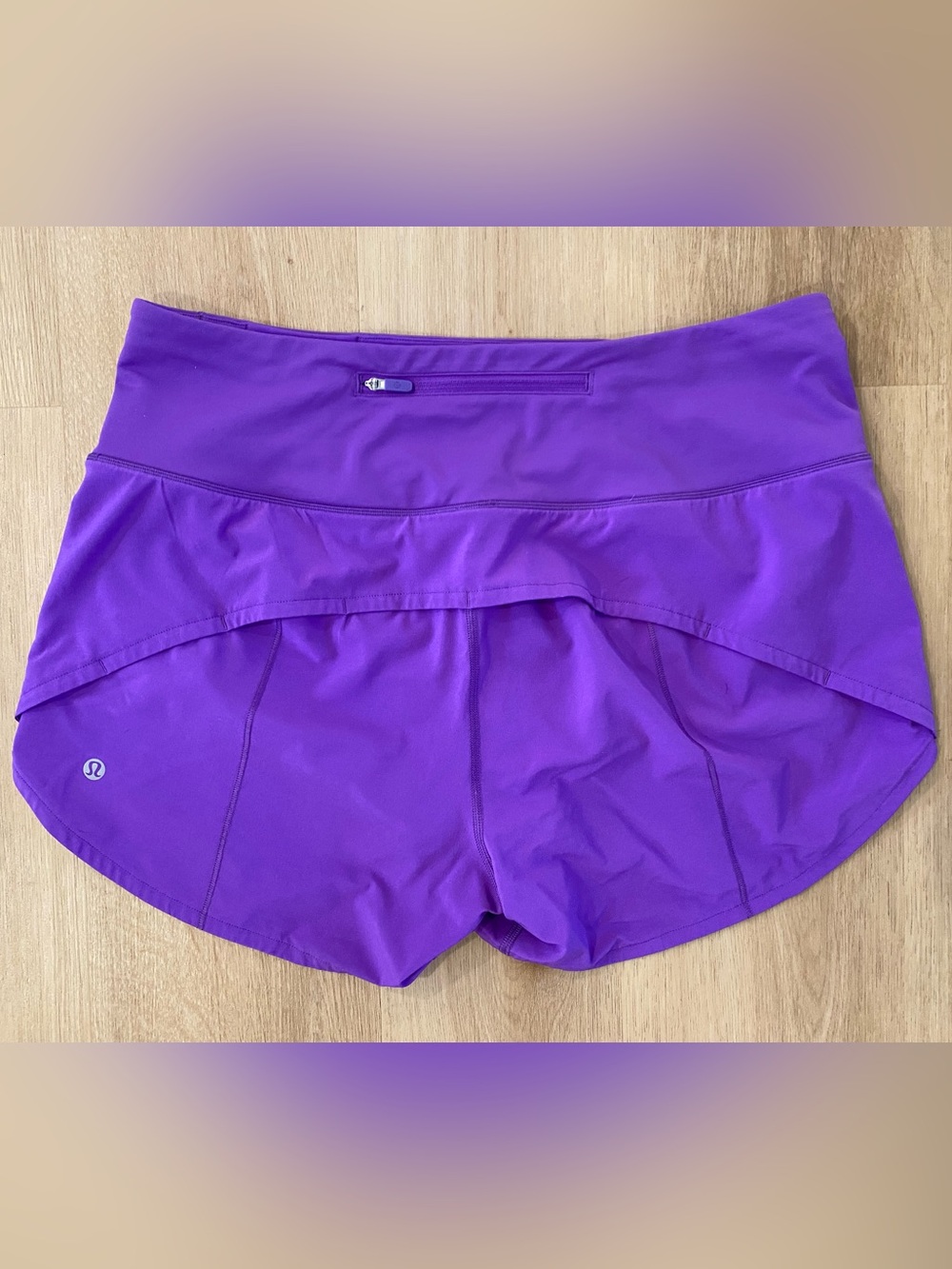Lululemon Speed Up Shorts Purple - Picture 2 of 8